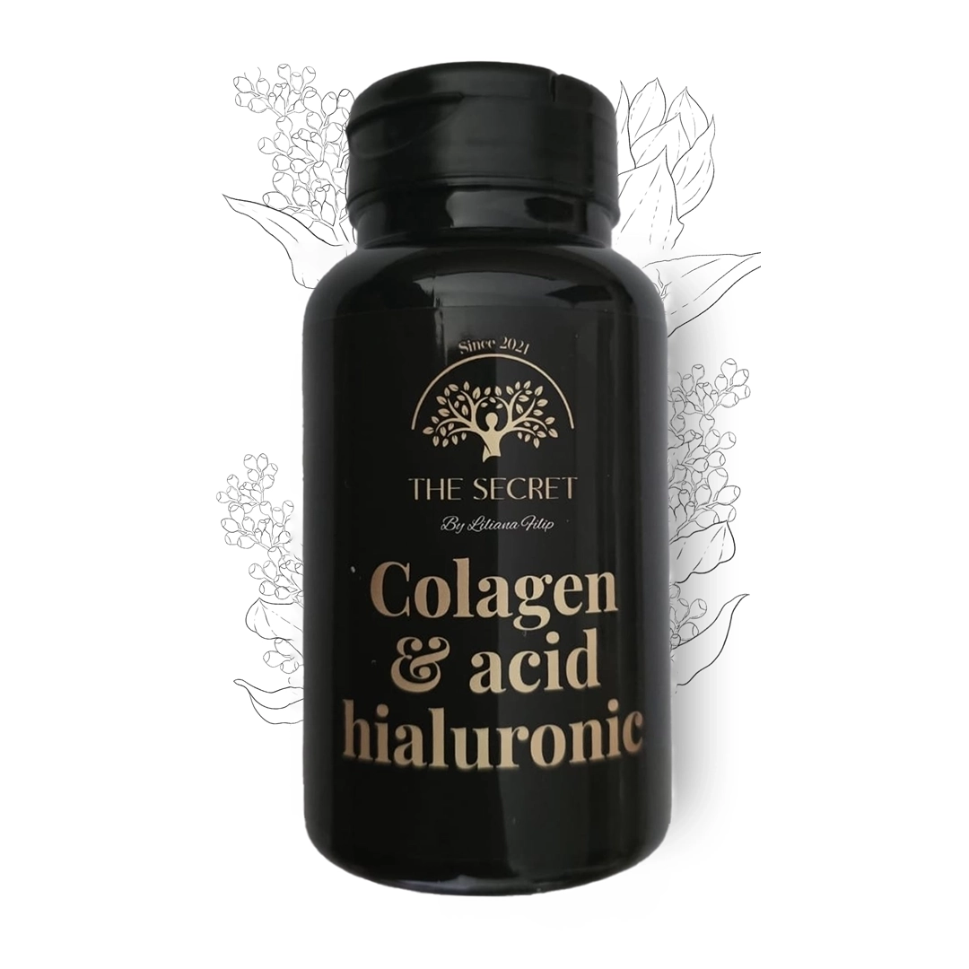 Colagen si acid hialuronic 100% natural by Liliana Filip